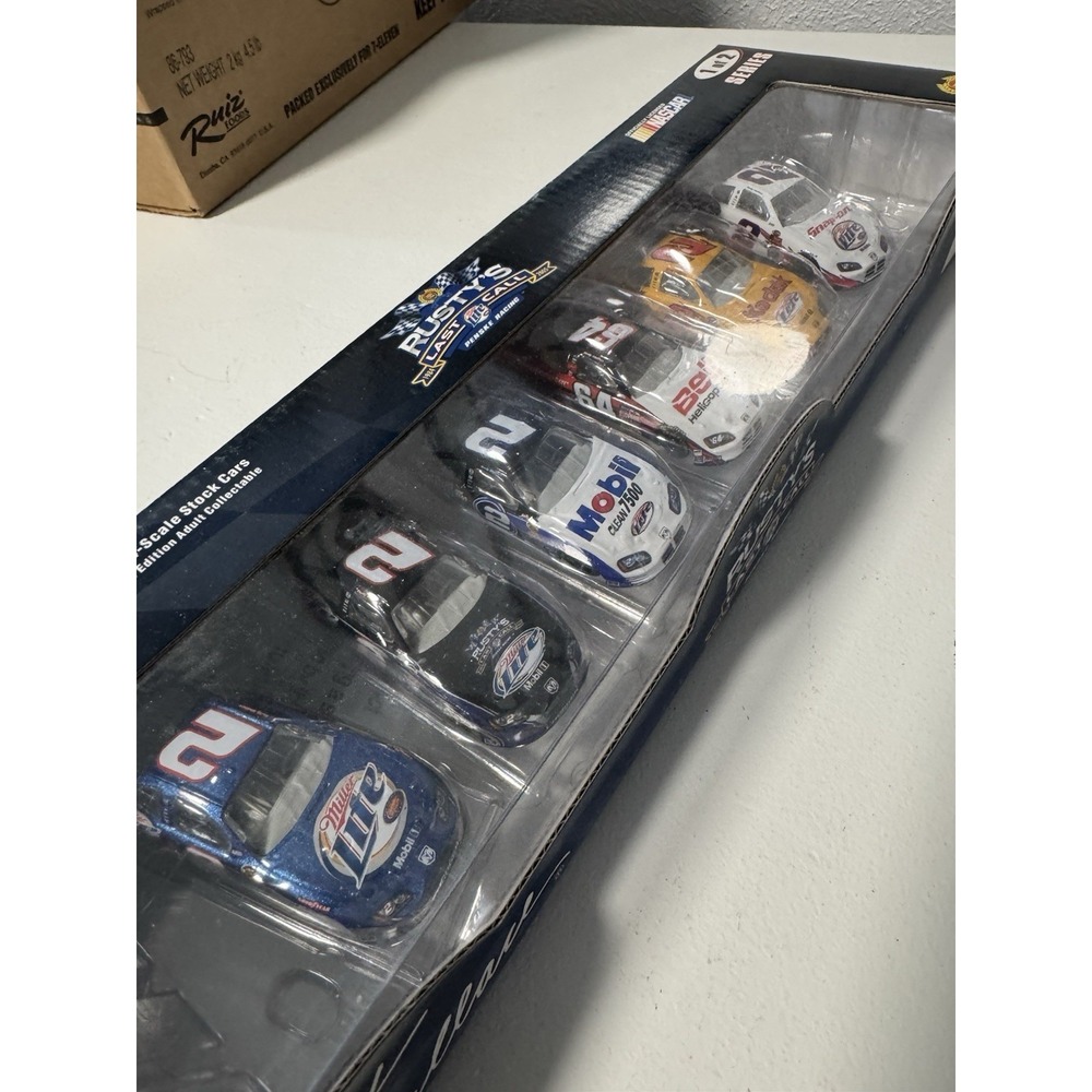 Rusty Wallace Collector Set Of 6 Action 1:64